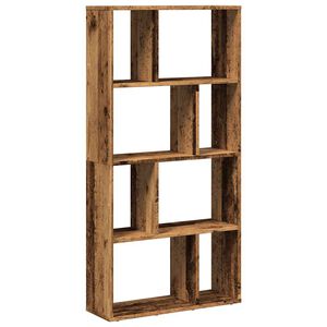 vidaXL B&uuml;cherregal Altholz-Optik 60x20x120,5 cm Holzwerkstoff