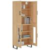 vidaXL Highboard Sonoma-Eiche 69,5x34x180 cm Holzwerkstoff
