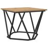vidaXL Beistelltisch-Set 2 pcs Artisan-Eiche Ingenieure Holz und Stahl