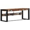 vidaXL Garderobe Mehrfarbig 80x35x35 cm Altholz Massiv