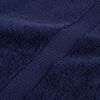 vidaXL Premium Duscht&uuml;cher SOLUND 2 Stk. Marineblau 70x140 cm 600 g/m&sup2;