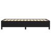 vidaXL Bettgestell ohne Matratze Schwarz 80x200 cm Stoff