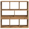 vidaXL Raumteiler Artisan-Eiche 100x33x94,5 cm Holzwerkstoff