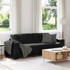 vidaXL | Sofa Set | mit Kissen mit Kissen Grau Stoff