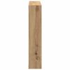 vidaXL Wandregal Artisan-Eiche 90x16x78 cm Holzwerkstoff