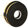 vidaXL Selbstklebendes Schaumstoffband 2 pcs Schwarz 20mm x 10m
