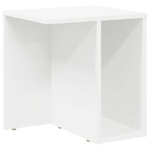 vidaXL Beistelltisch Wei&szlig; 37 x 32 x 40 cm Holzwerkstoff