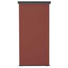 vidaXL Balkon-Seitenmarkise 125x250 cm Braun