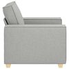 vidaXL Sofa Stuhl Wolkengrau 100x78x84 cm Stoff