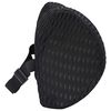 vidaXL Nackenst&uuml;tzkissen Schwarz 30,5 x 21,5 x 13 cm Viscoschaum