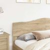 vidaXL Kopfteil Sonoma-Eiche 200 cm Holzwerkstoff