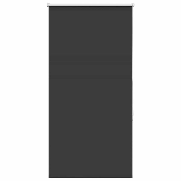 vidaXL Verdunkelungsrollo Schwarz 65x130 cm Stoffbreite 60,7 cm