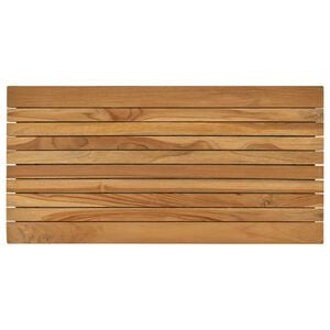 vidaXL Tischplatte 80 x 40 x 3,5 cm Rechtwinklig Massives Teakholz