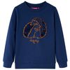 Kinder-Sweatshirt Marineblau 104