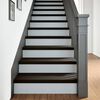vidaXL Treppenstufen 2 Stk. Dunkelbraun 70x30x2 cm Massivholz Eiche