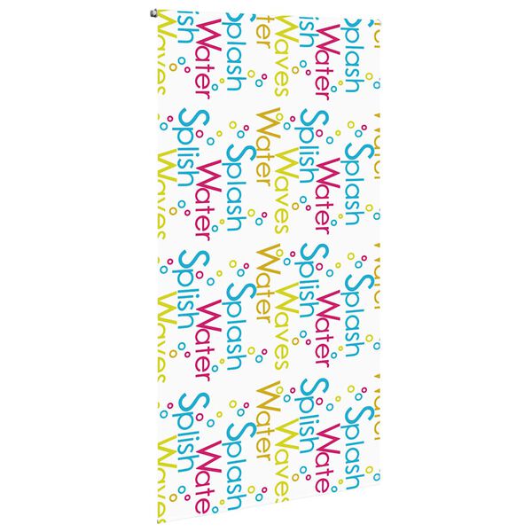 vidaXL Duschrollo 140x240 cm Stoffbreite 136 cm