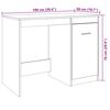 vidaXL Schreibtisch Altholz-Optik 100x50x76 cm Holzwerkstoff
