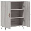 vidaXL Sideboard Grau Sonoma 69,5x34x90 cm Holzwerkstoff