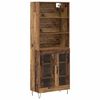 vidaXL Highboard 2 stk. Altholz 69,5 x 34 x 180 cm