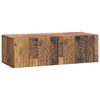vidaXL Wandmontierter TV-Schrank Altholz 99 x 41 x 30 cm Holzwerkstoff
