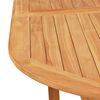 vidaXL 9-tlg. Garten-Essgruppe Massivholz Teak