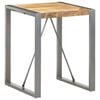 vidaXL Esstisch 60x60x75 cm Raues Mango-Massivholz