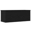 vidaXL Aufbewahrungsbox Schwarz Eichen-Optik 90 x 35 x 35 cm