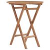 vidaXL 3-tlg. Garten-Essgruppe Massivholz Teak