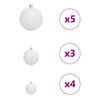 vidaXL K&uuml;nstlicher Weihnachtsbaum Gr&uuml;n 120 cm PVC, Plastik und Stahl