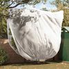 vidaXL Winterschutz fur Pflanzen 3 pcs Wei&szlig; 3,5 x 3,93 m Vliesstoff
