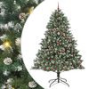 vidaXL K&uuml;nstlicher Weihnachtsbaum Gr&uuml;n 240 cm