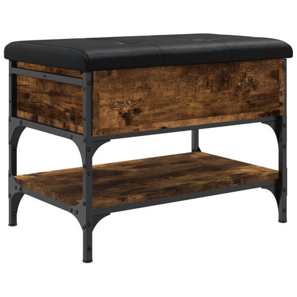 vidaXL Schuhbank R&auml;uchereiche 62x42x45 cm Holzwerkstoff