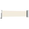 vidaXL Ausziehbare Seitenmarkise 60&times;300 cm Creme