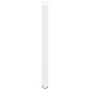vidaXL Bartischbeine U-Form 2 Stk. Wei&szlig; 50x(100-101) cm Stahl