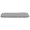 vidaXL Sitzkissen 4 pcs Wolkengrau 40 x 40 x 3 cm Stoff