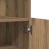 vidaXL LED-Sideboard Braun 60 x 37 x 100 cm Holzwerkstoff