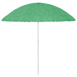 vidaXL Sonnenschirm Hawaii Gr&uuml;n 300 cm