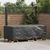 vidaXL M&ouml;belbezug Uni Schwarz 229 x 113 x 73 cm 210D