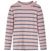Kinder-Langarmshirt Hellrosa 128