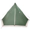 vidaXL Tipi-Familienzelt 6 Personen Gr&uuml;n Wasserdicht