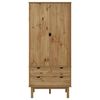 vidaXL Kleiderschrank OTTA 76,5x53x172 cm Massivholz Kiefer