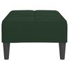 vidaXL Fu&szlig;hocker Dunkelgr&uuml;n 78x56x32 cm Samt
