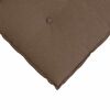 vidaXL R&uuml;ckenkissen Braun 80 x 19 x 50 cm Stoff