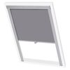 vidaXL Verdunkelungsrollo Grau MK04 GGL und GGU
