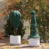 vidaXL Winterschutz fur Pflanzen Gr&uuml;n 100 x 1,6 m Vliesstoff