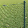 vidaXL Hexagonzaun Gr&uuml;n 1,5 x 10 m PVC