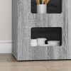 vidaXL Sideboard Graues Sonoma 100 x 35 x 59 cm Holzwerkstoff