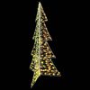 vidaXL Weihnachtsbaum mit 240 LEDs Warmes Wei&szlig; 180 cm PET