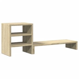 vidaXL Monitorst&auml;nder mit Schreibtisch-Organizer Sonoma-Eiche