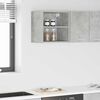 vidaXL H&auml;ngeschrank Beton Grau 40 x 29,5 x 40 cm Holzwerkstoff